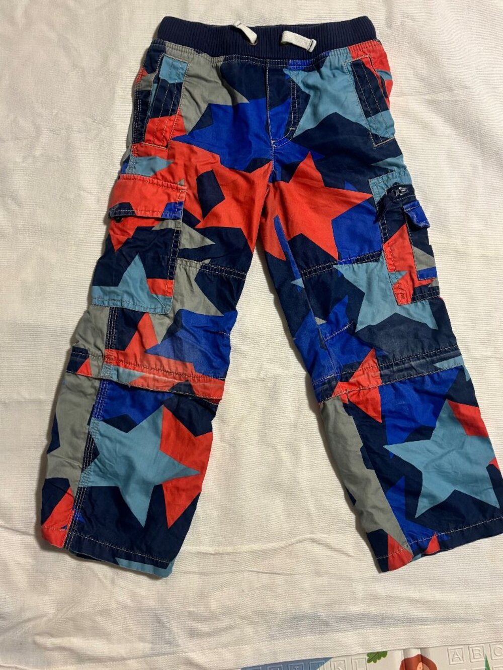 Mini Boden Boys Techno Zip-Off Cargo Pants- Size 6Y